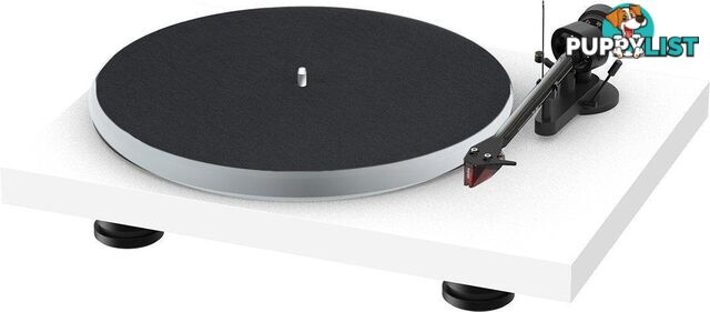 Pro-Ject Debut Carbon EVO Acryl Turntable (Satin White) with Ortofon 2M Red Cartridge