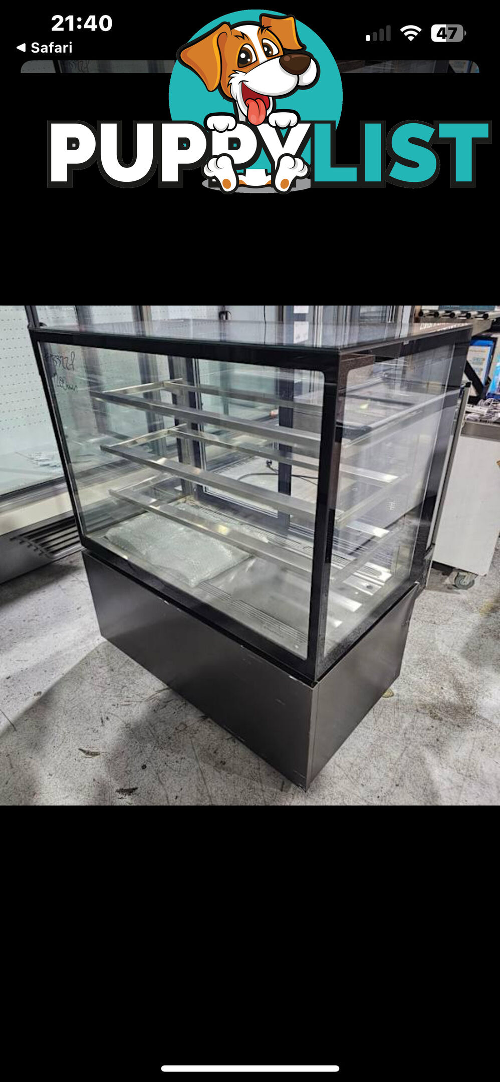 Anvil 4 Tiered sandwich cold display 1200mm