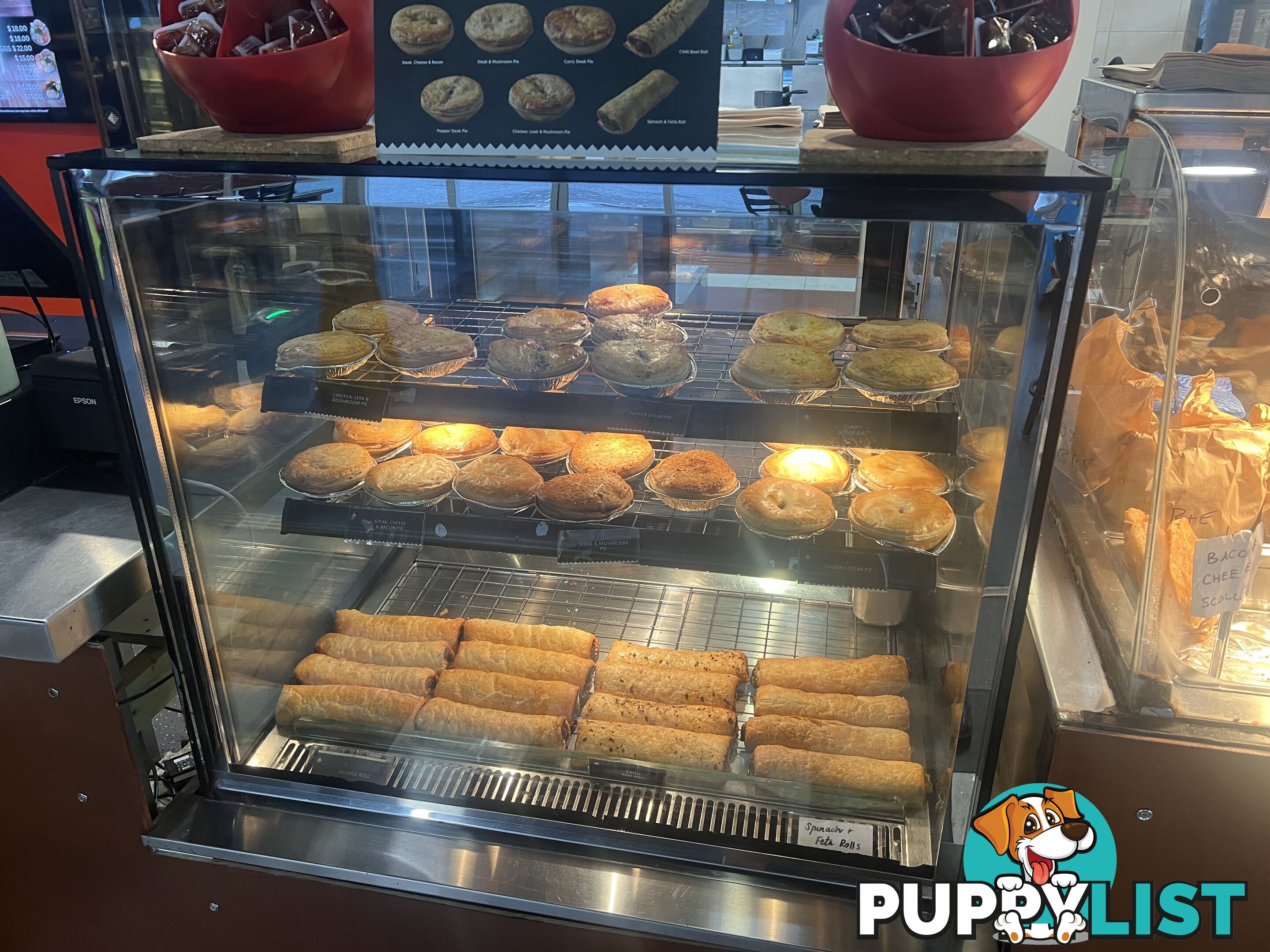 Anvil 4 Tiered sandwich cold display 1200mm