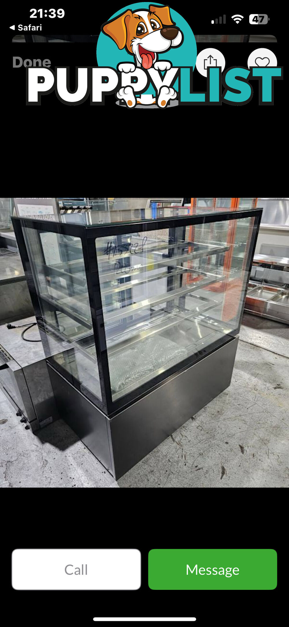 Anvil 4 Tiered sandwich cold display 1200mm