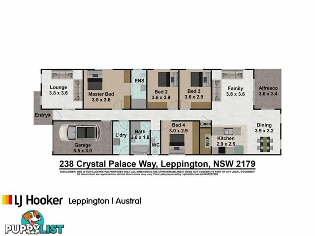 177 Crystal Palace Way LEPPINGTON NSW 2179