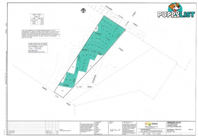 Lot 91-100 Turner Road GREGORY HILLS NSW 2557