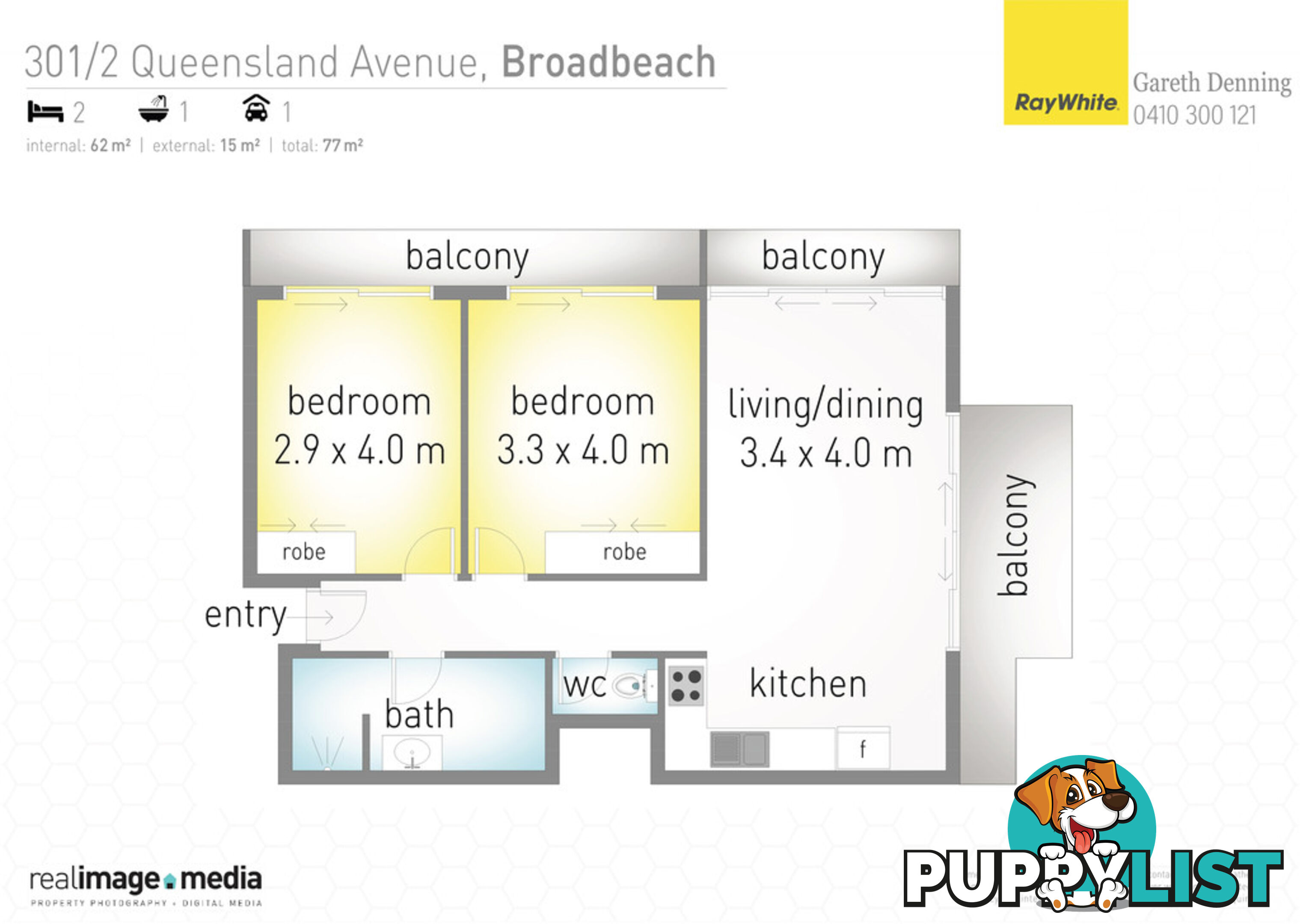 301/2 Queensland Avenue 'Hi Ho' BROADBEACH QLD 4218