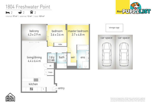 1804/33 T E Peters Drive 'Freshwater Point' BROADBEACH WATERS QLD 4218