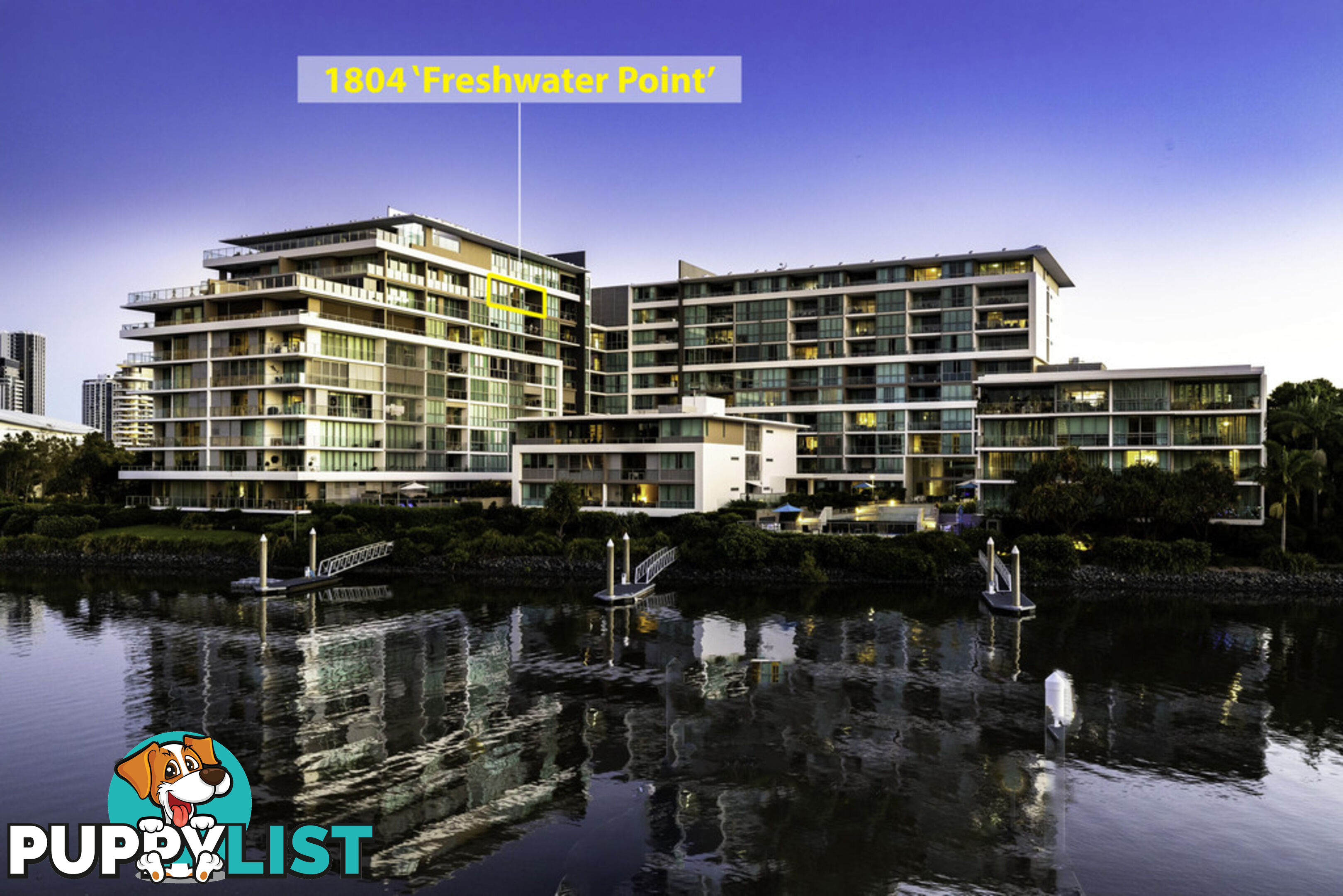 1804/33 T E Peters Drive 'Freshwater Point' BROADBEACH WATERS QLD 4218