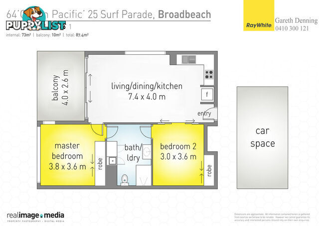 64/25 Surf Parade 'Ocean Pacific' BROADBEACH QLD 4218