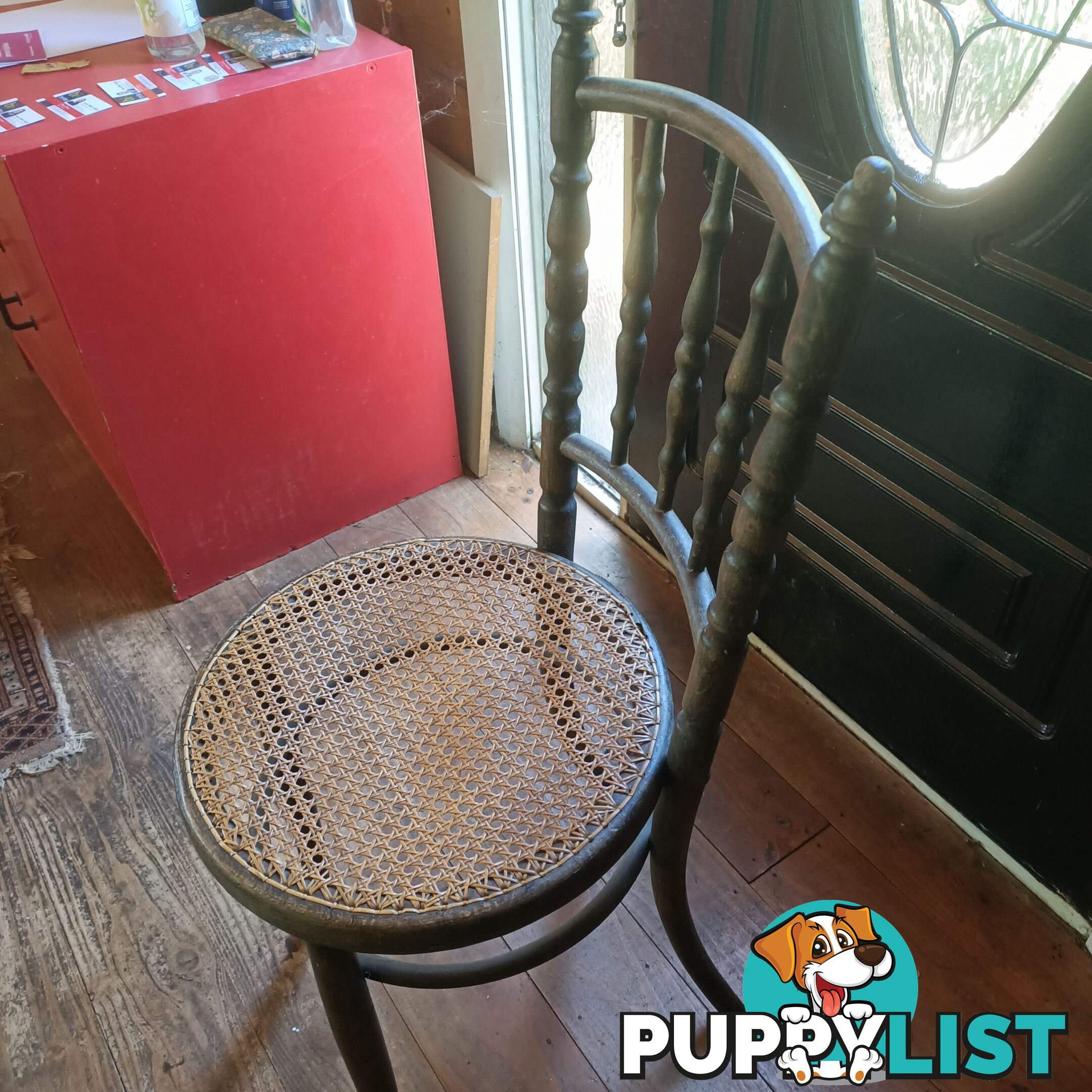 2 ladderback chairs, $95 each