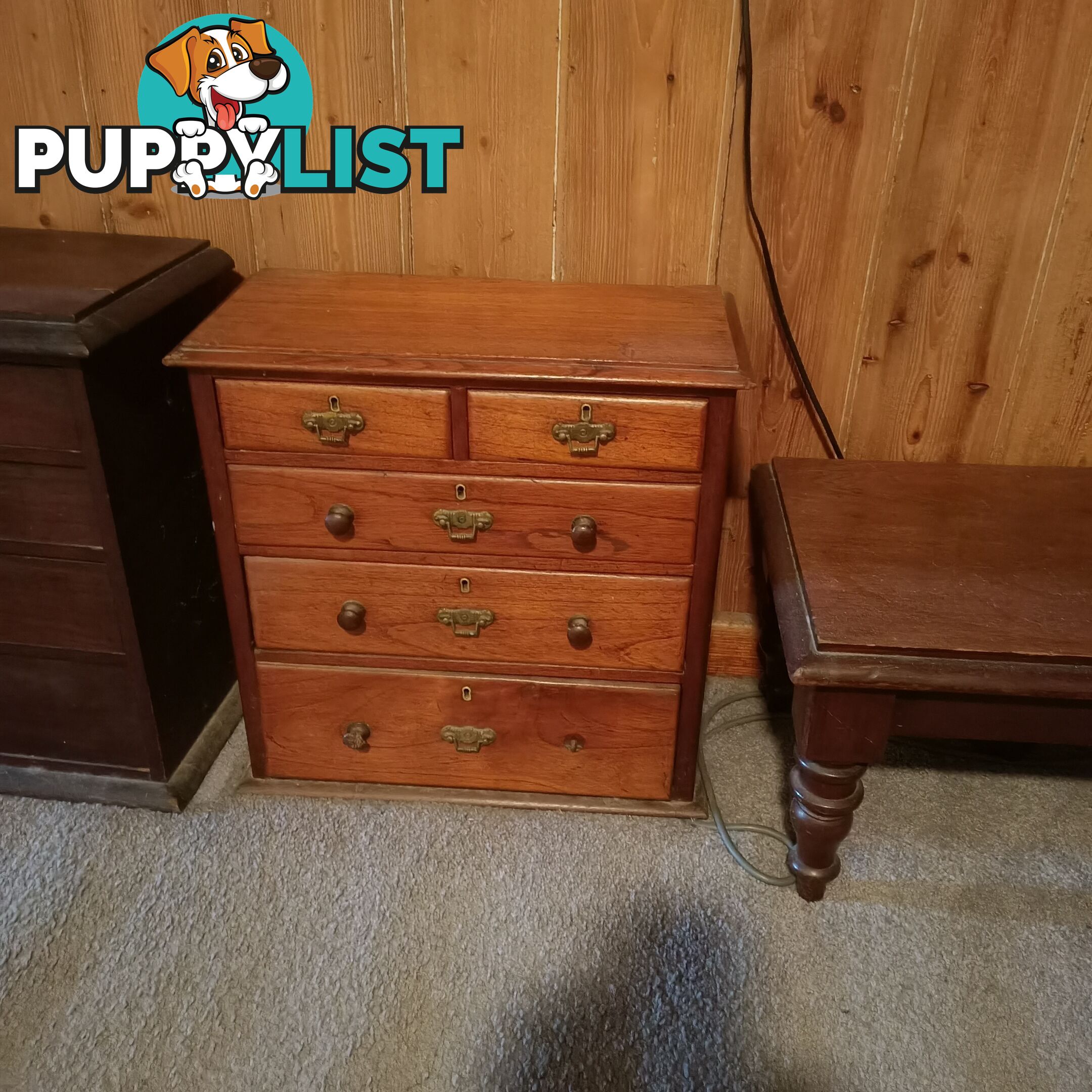 Small Australian cedar chest