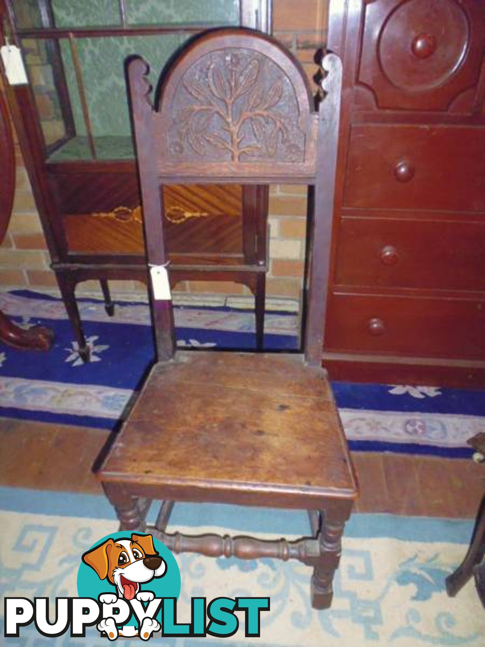 Chair, C1670, Oak, Slat Back, Yorkshire, 339674