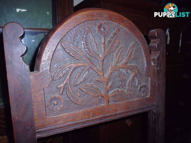 Chair, C1670, Oak, Slat Back, Yorkshire, 339674