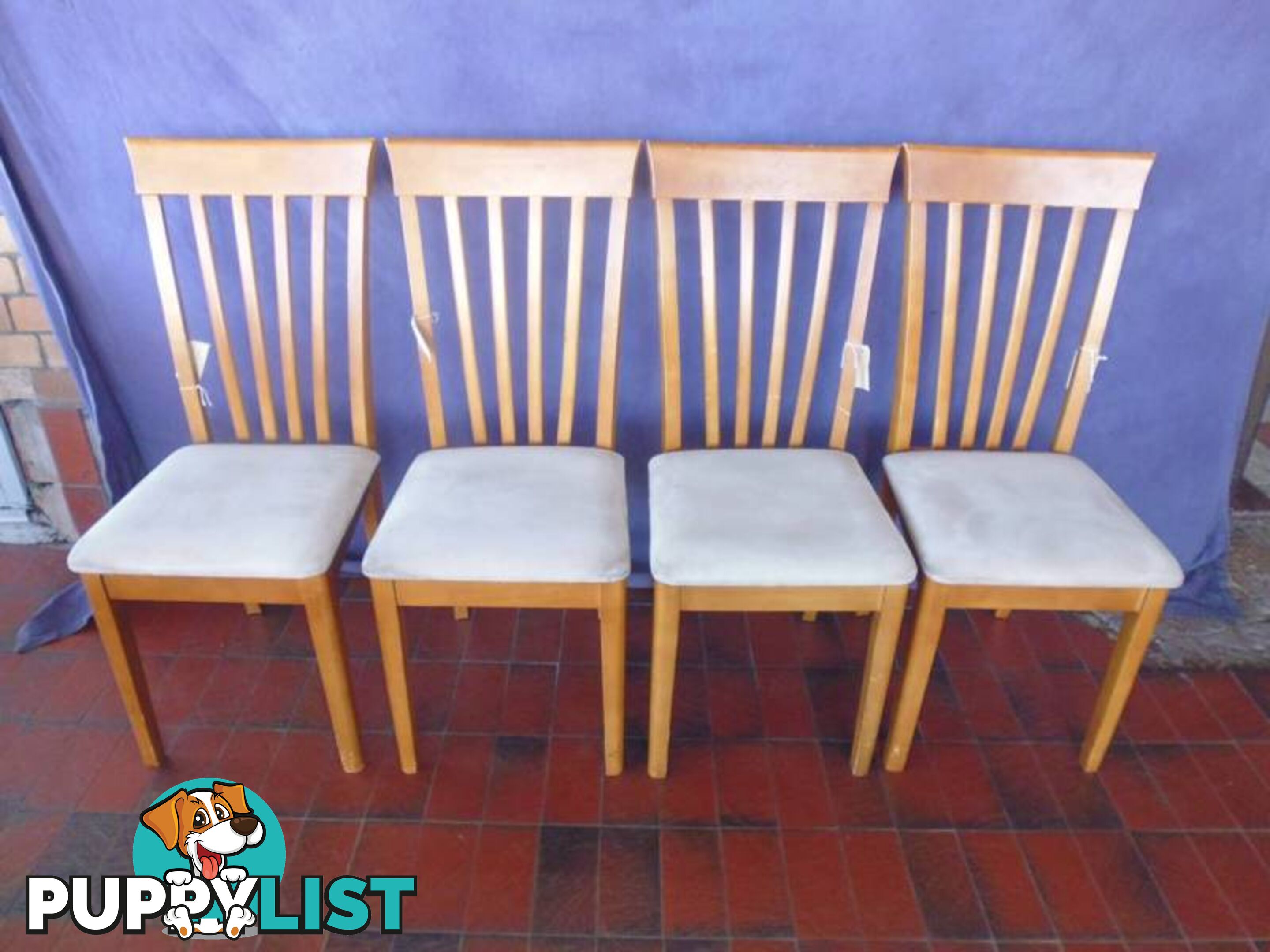 Chairs Only 4 Light Wood 369311