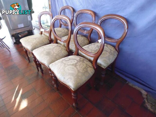 6 Chairs, Balloon Back, Victorian, Cedar, 367520