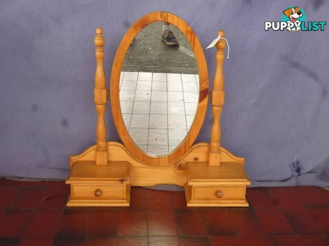 Pine Mirror on stand - 369732