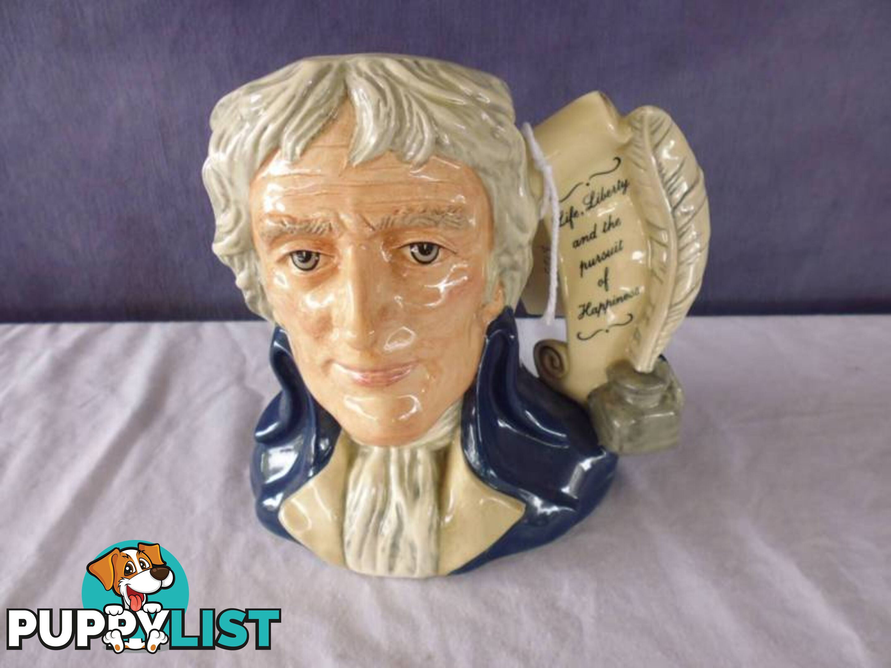 Toby Jug, Royal Doulton, Large, Thomas Jefferson, 365902