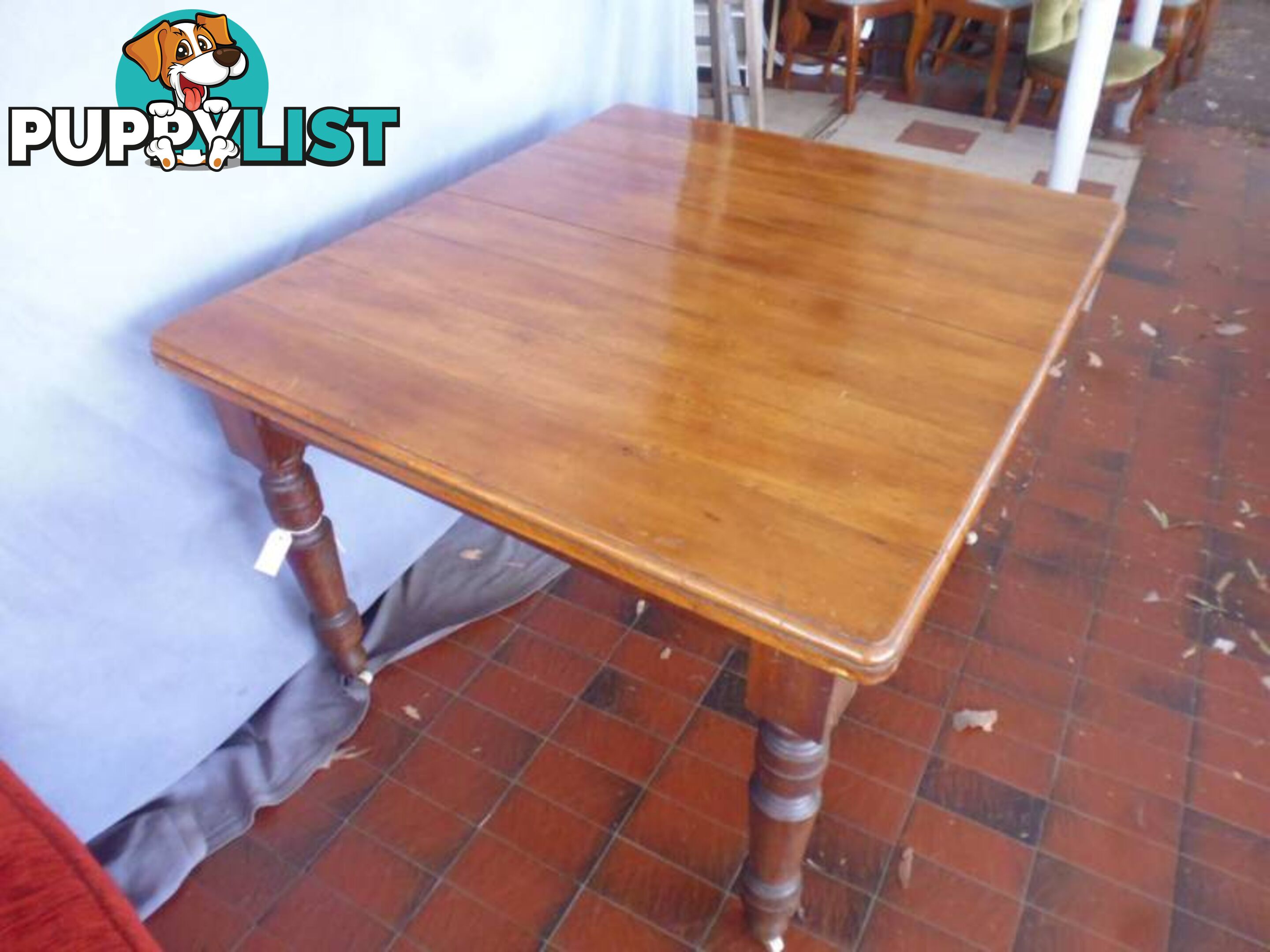 Table Small Victorian Dining Table Turned legs 369408