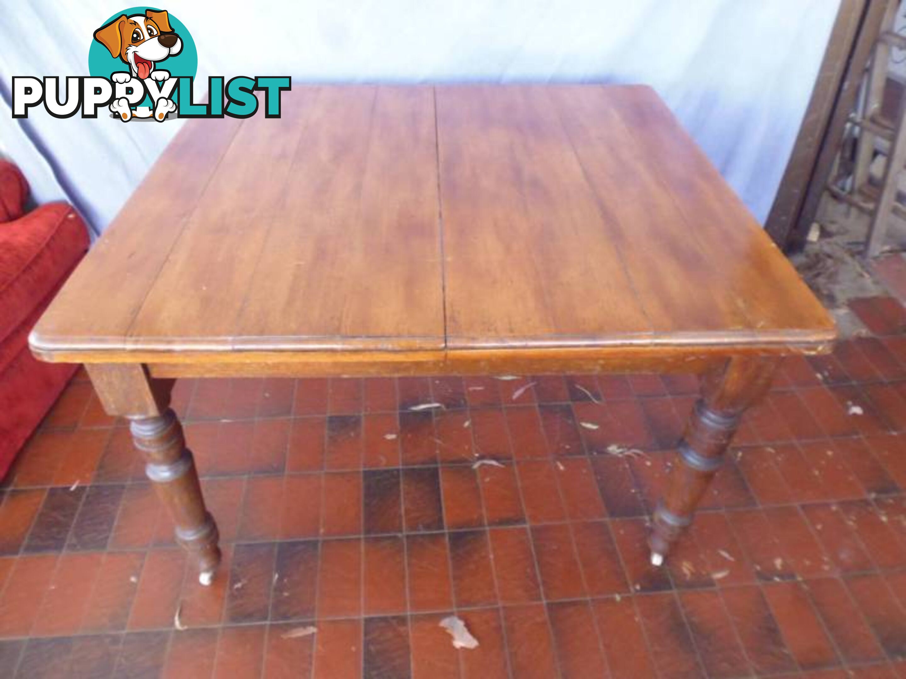 Table Small Victorian Dining Table Turned legs 369408