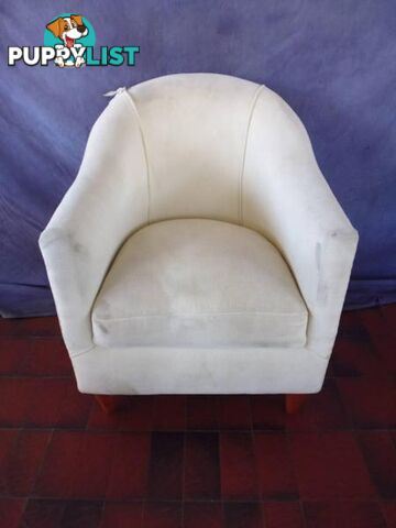 Tub Chair, White, 365700