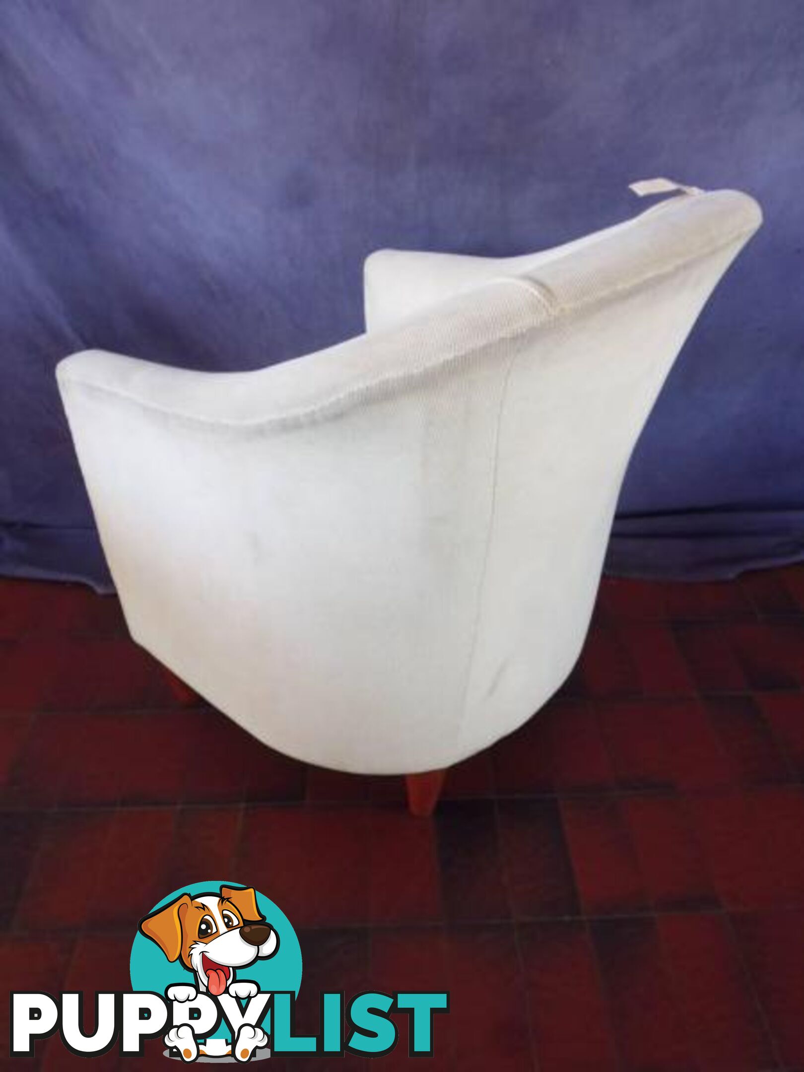 Tub Chair, White, 365700