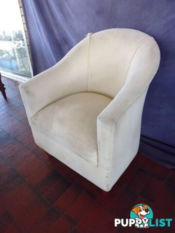 Tub Chair, White, 365700