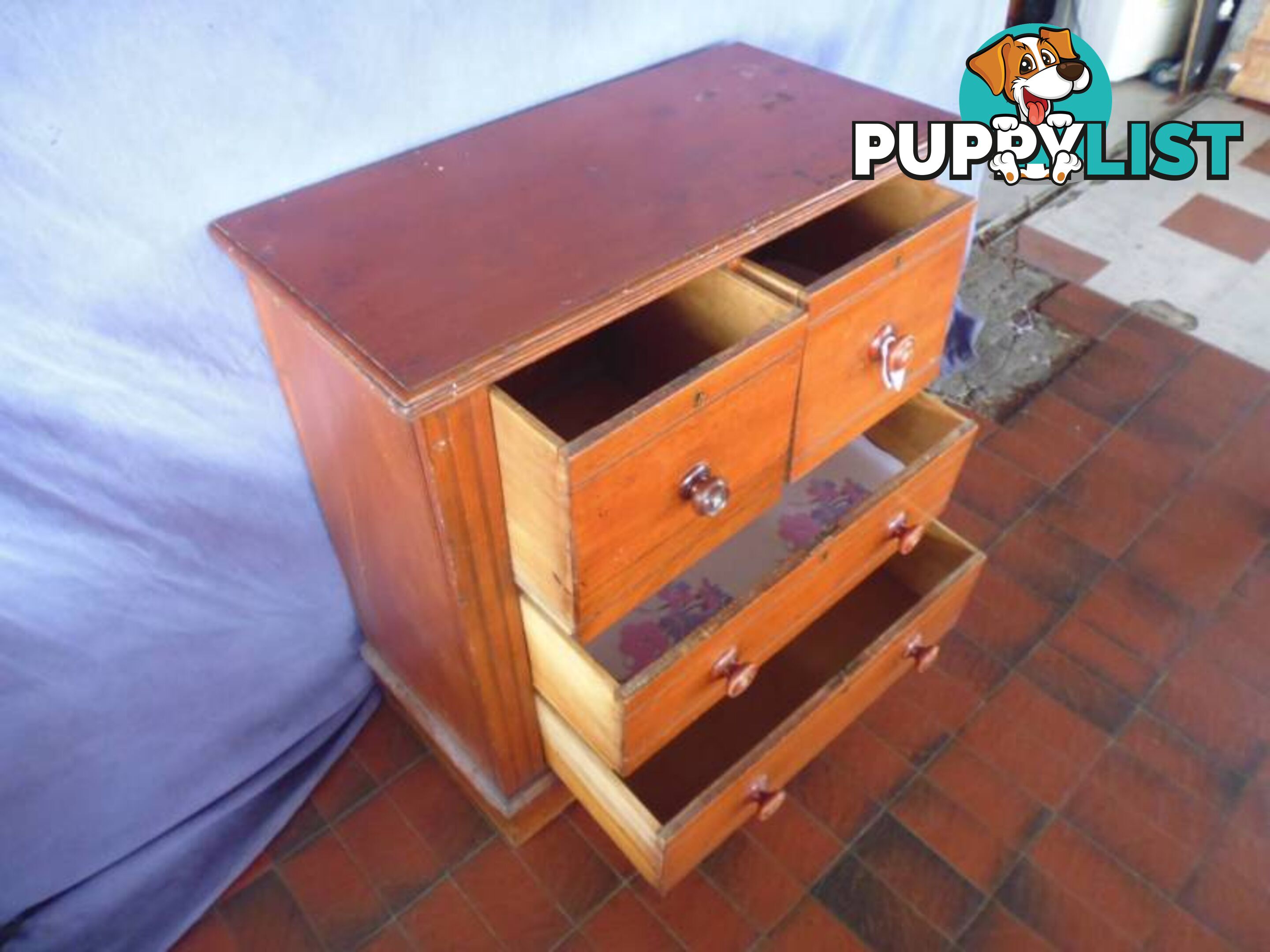 Chest of Drawers, Edwardian, Kauri Pine, 366577