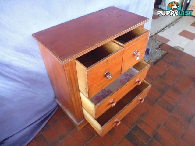 Chest of Drawers, Edwardian, Kauri Pine, 366577