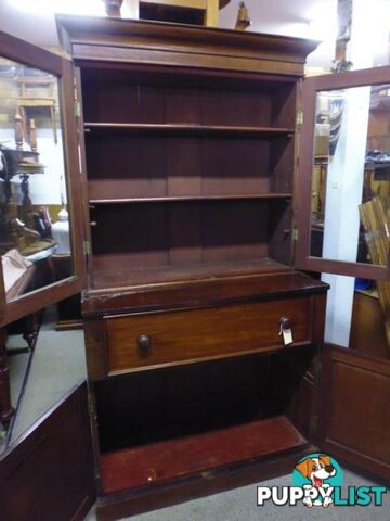 Bookcase, Secretaire, Victorian, 366394