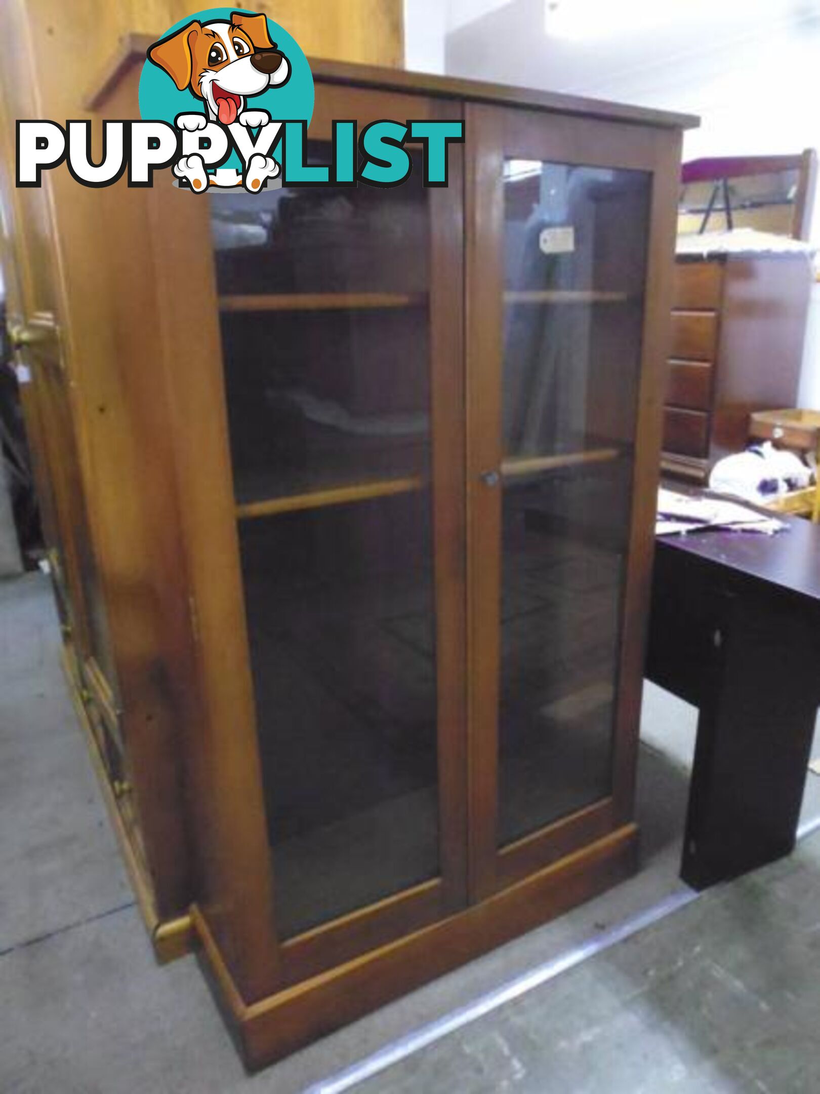 2 Door Bookcase, 370099