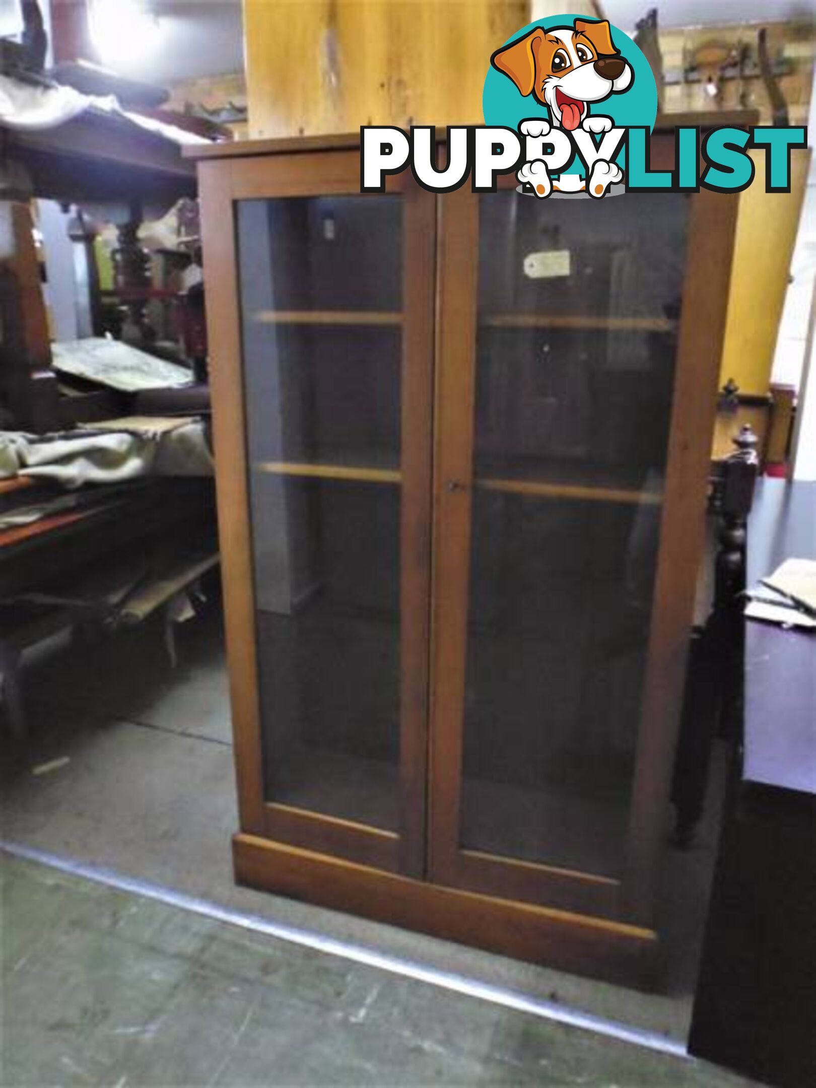 2 Door Bookcase, 370099