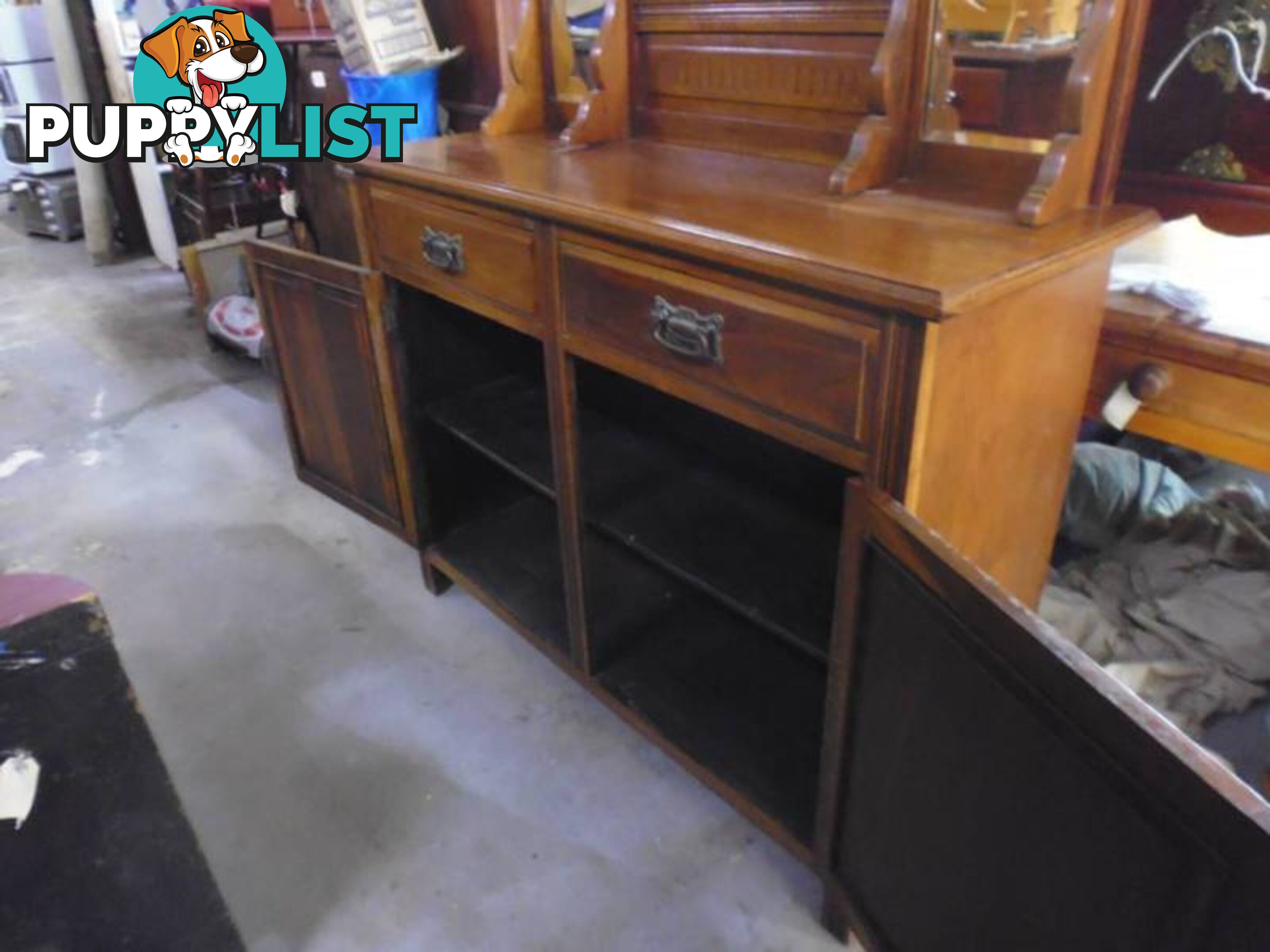 Sideboard, Mirror Back, 368482