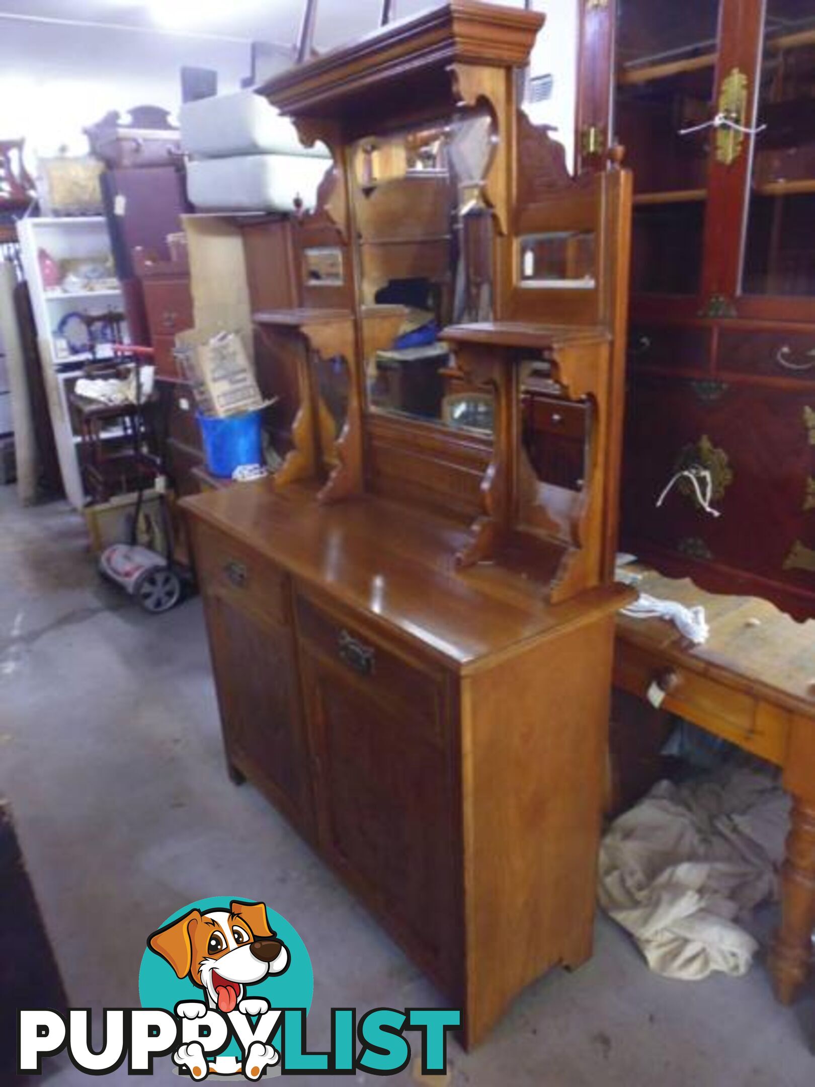 Sideboard, Mirror Back, 368482