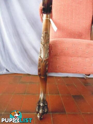 Indonesian Reproduction Carved Chair, 370048