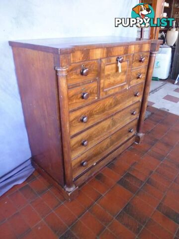 Chest of Drawers, Victorian, 7 Drawers, 364806