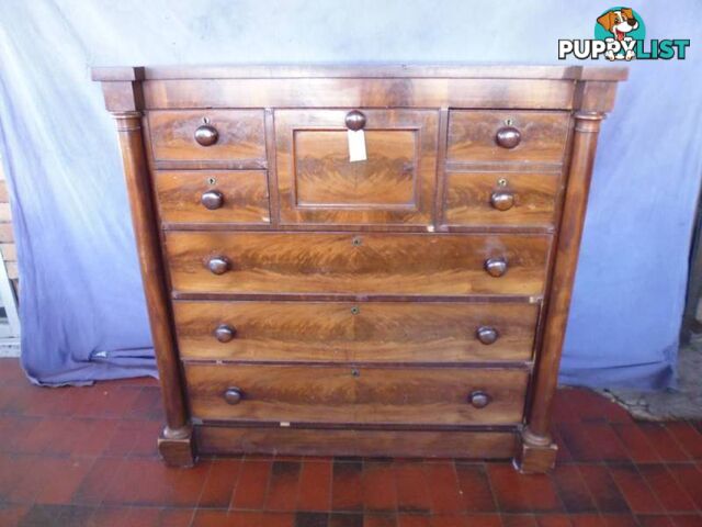 Chest of Drawers, Victorian, 7 Drawers, 364806