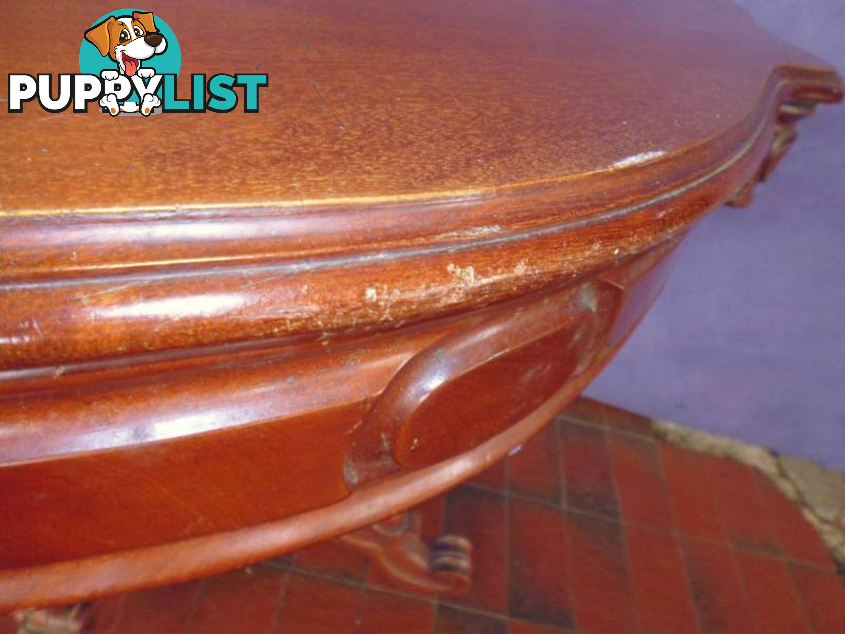 Table, Pedestal,Oval, 2 drawers 363624