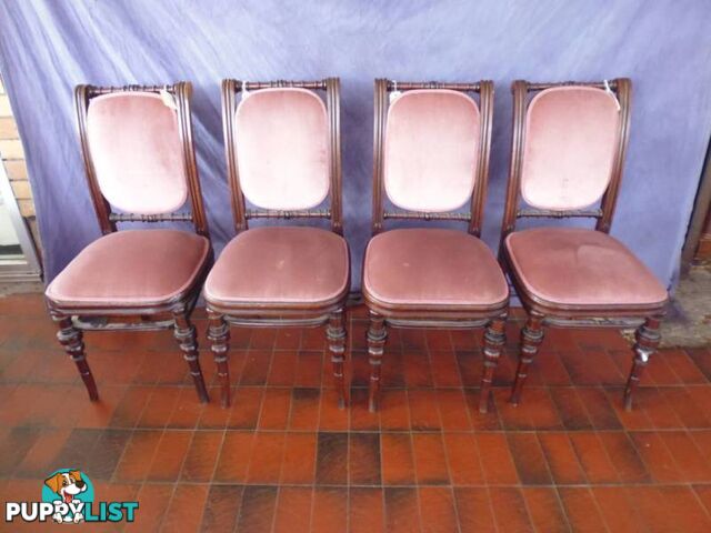 Chairs, 4, Edwardian, 366158