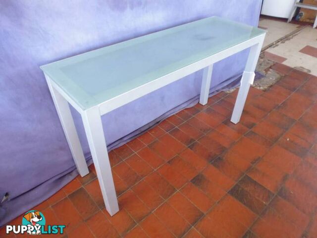 Hall Table / Console, Glass Top, 365581