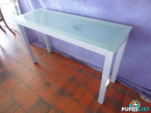 Hall Table / Console, Glass Top, 365581