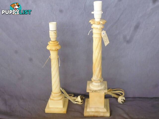 Lamp Bases 2 Alabaster - 369309