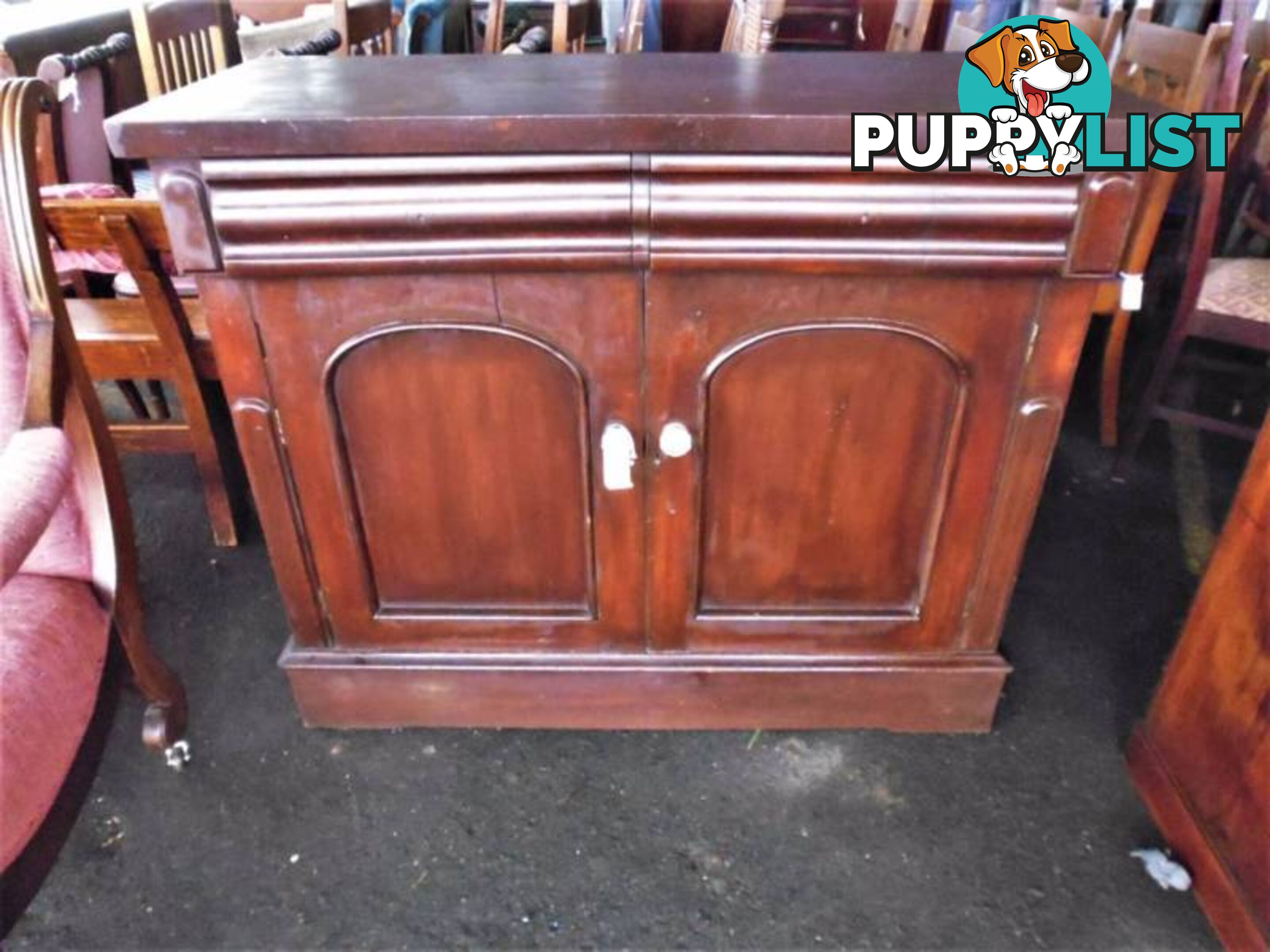 Mahogany Sideboard, 370107