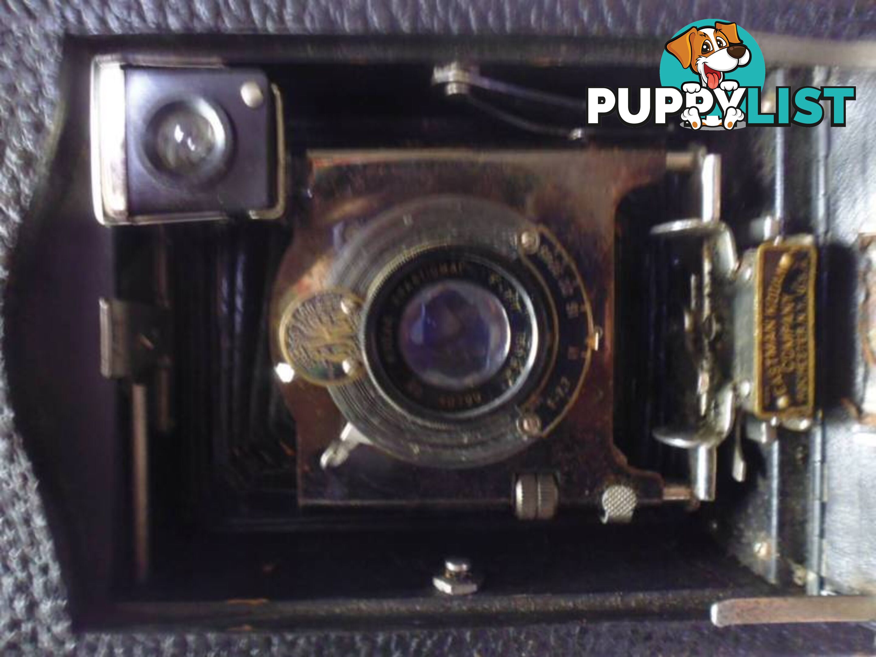 Camera Antique Compur Slide with slides 362156