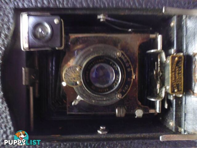 Camera Antique Compur Slide with slides 362156