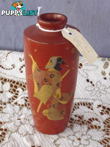 Vase red Japanese 362834