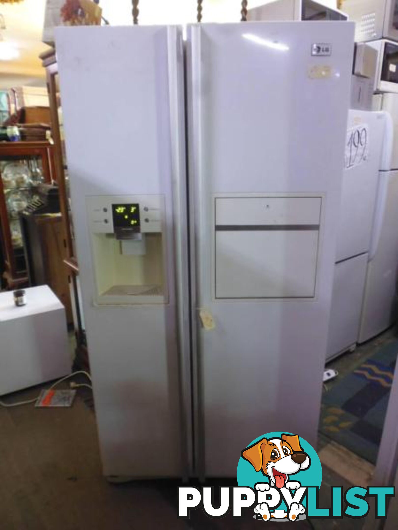 LG, Vertical 2 Door Fridge, 368369