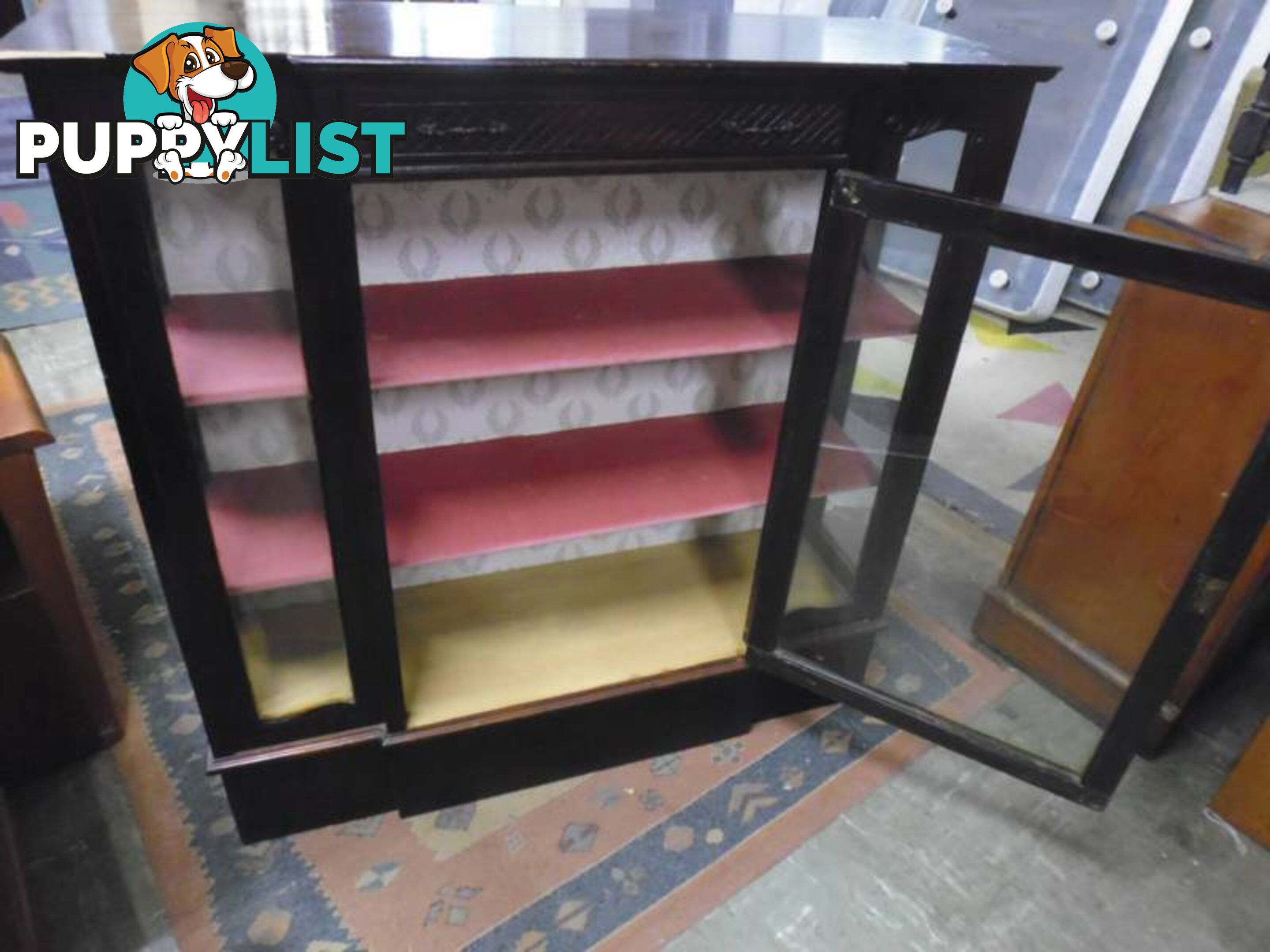 Display Cabinet, 1 Door, 1 Drawer, 368305