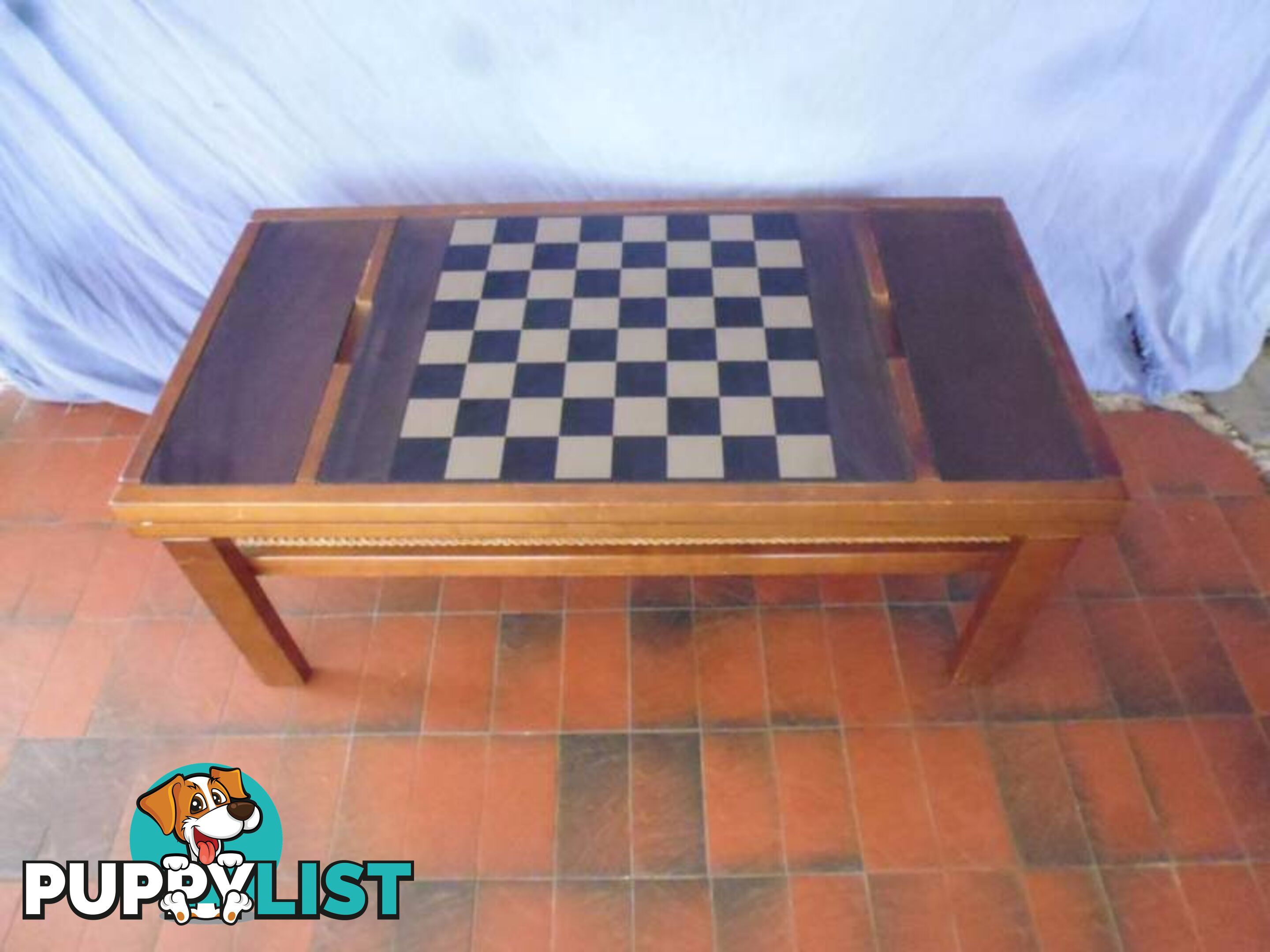 Backgammon/Chess Table, 370118