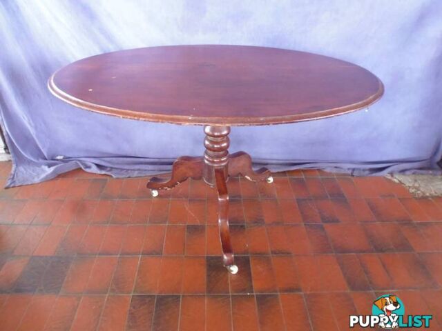 Victorian Table, Oval, Pedestal, 365752