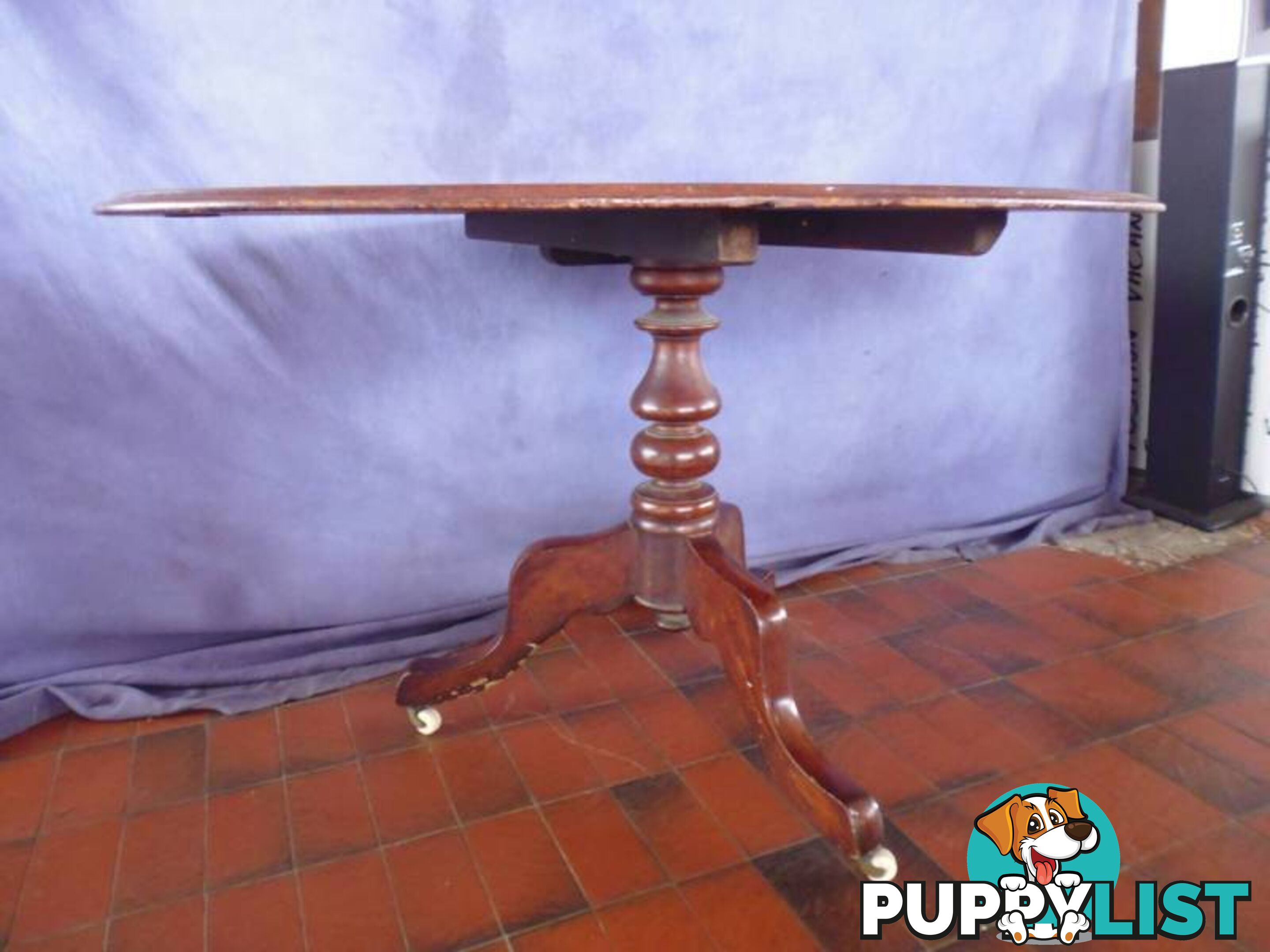 Victorian Table, Oval, Pedestal, 365752