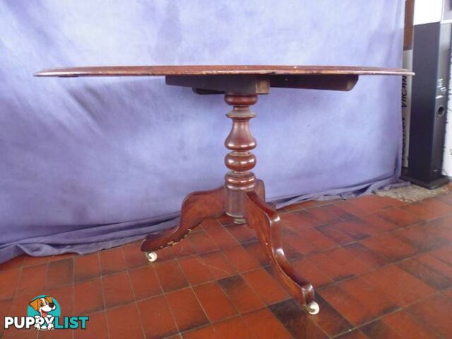 Victorian Table, Oval, Pedestal, 365752