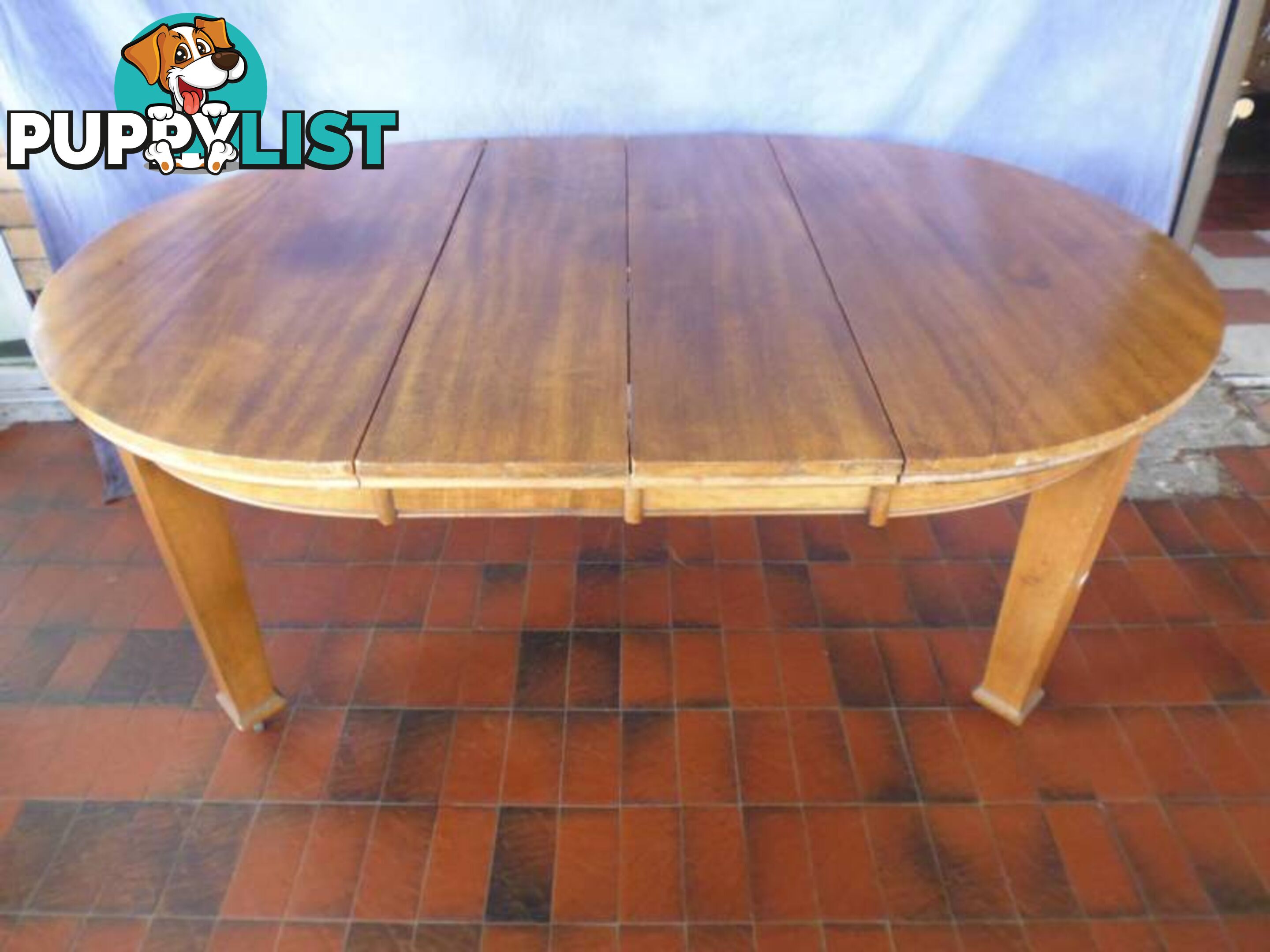 Table with 2 Extensions, Round, 362686