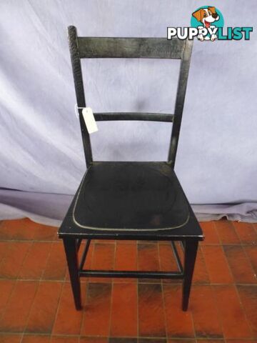 Chair, Black, Spindle Back, 359393